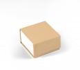 Boîte doublée avec plateau rigide