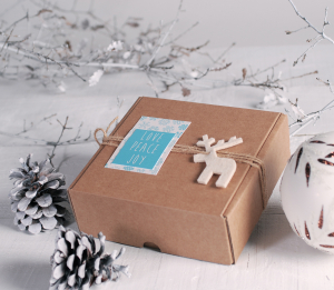 Boîte d'Envoi Postal pour Cadeaux de Noël