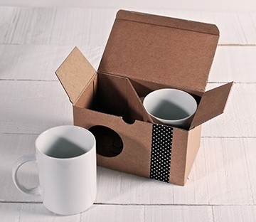 Boîte pour 2 mugs