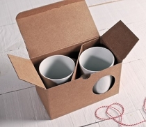 Boîte pour des tasses