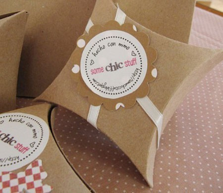 Boîte Cadeau en Kraft pour Magasins
