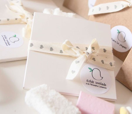 Boîte Invitation pour Baptêmes et Événements