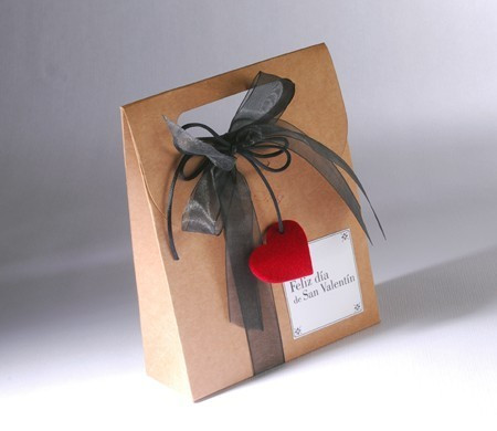 Sac cadeau en kraft pour la...