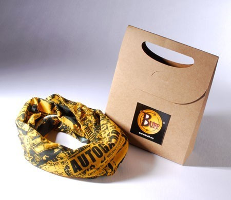 Sac cadeau avec étiquette...