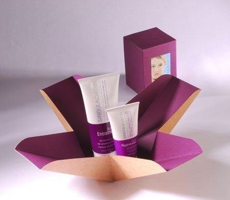 Boîte cadeau bicolore pour cosmétiques Boîte cadeau bicolore pour cosmétiques