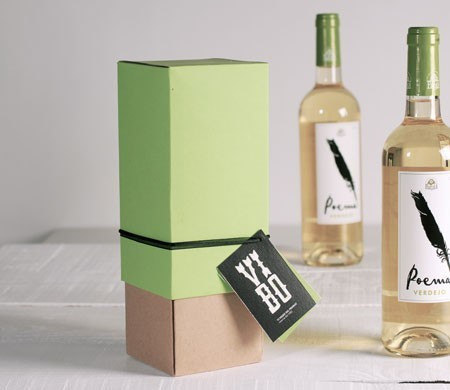 Boîte cadeau bicolore pour...
