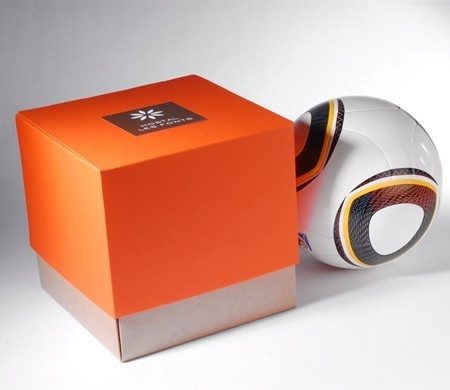 Boîte Bicolore Orange pour Cadeau