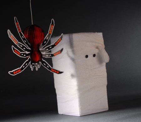 Boîte de Cadeau pour Halloween avec Momie