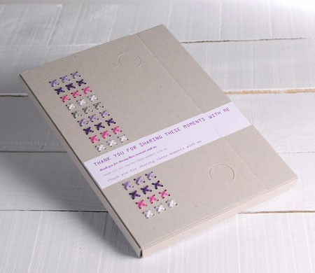 Pochette cadeau cousue