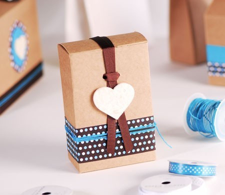 Boîte Carrée pour Accessoires de Mariage