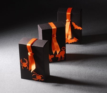 Petite Boîte Décorée pour Halloween