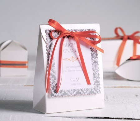 Boîte de Type Sac à Offrir lors d'un Mariage