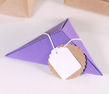 Boîte cadeau pyramidal