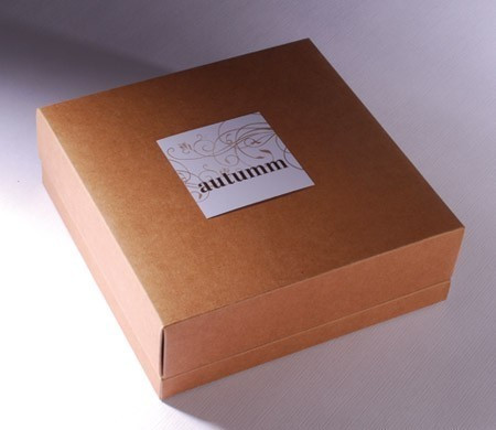 Boîte cadeau carrée avec...