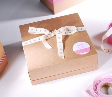 Boîte carré pour chocolats