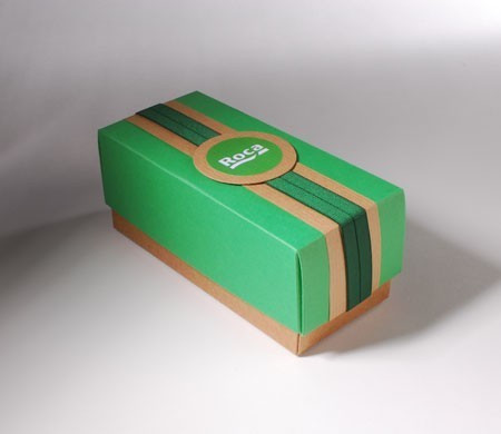 Petite boîte en carton pour sels de bain