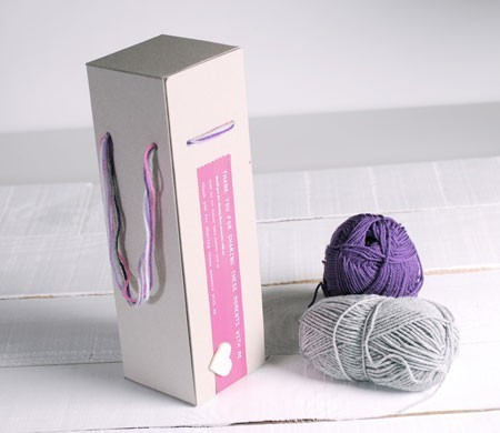 Boîte cadeau en carton recyclé