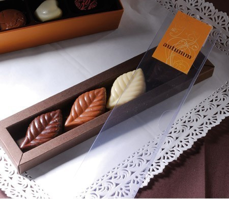 Boîte transparente pour des bonbons