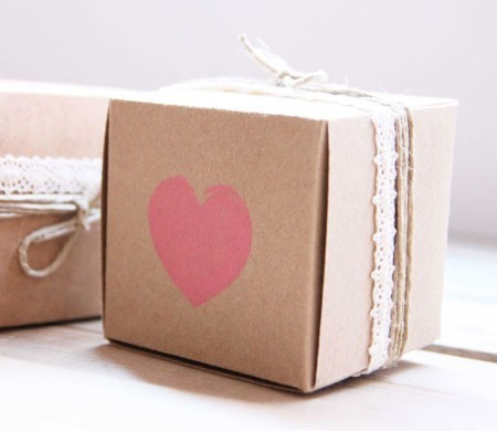 Boîte Carrée pour Souvenirs de Mariage