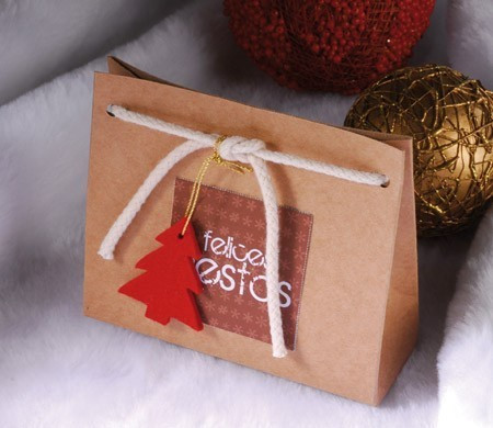 Sac avec Cordon pour Noël