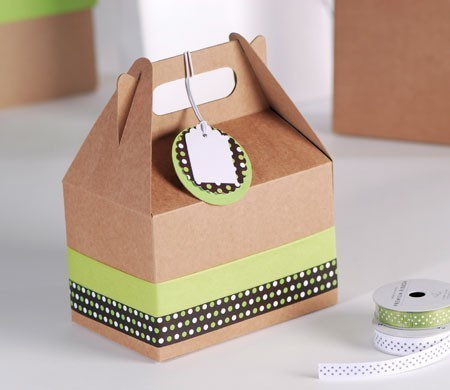 Boîte de pique-nique à pois