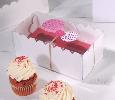 Boîte pour deux cupcakes...