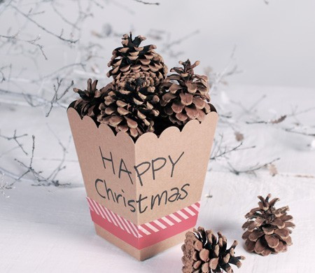 Boîte de Noël à Décorer