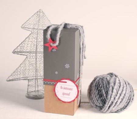 Boîte à Bouteille pour Noël
