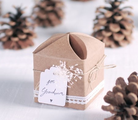 Boîte Cadeau Originale avec Cordelette