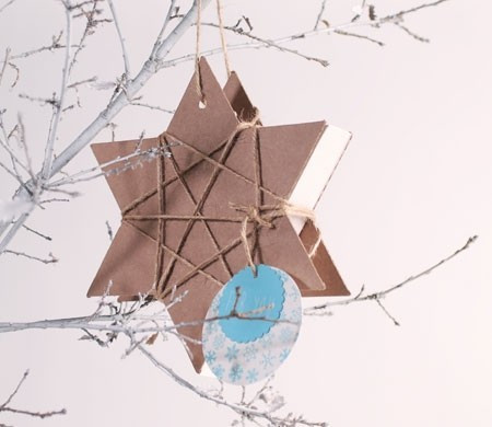 Boîte de Noël en Forme d'Étoile