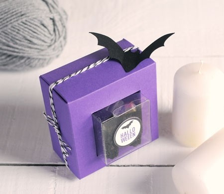 Boîte d'Halloween Transparente