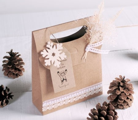 Boîte Cadeau en Forme de Sac