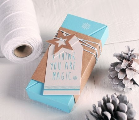 Boîte Cadeau Sapin de Noël