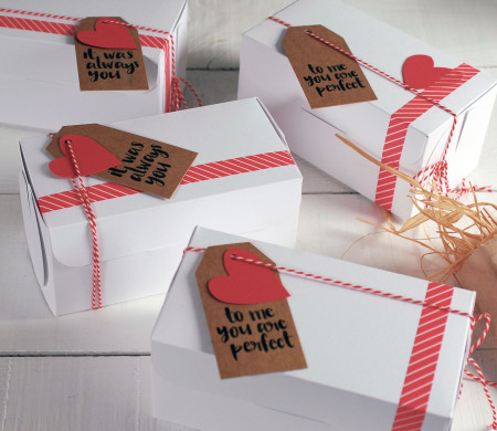 Boîte Cadeau Détail pour la Saint Valentin