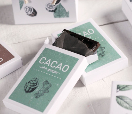 Boîte Imprimée pour Chocolats.
