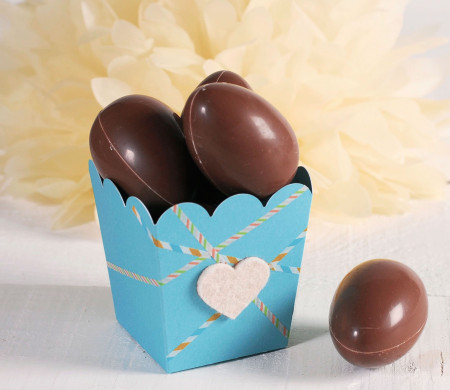 Petite Boîte pour Œufs en Chocolat Petite Boîte pour Œufs en Chocolat