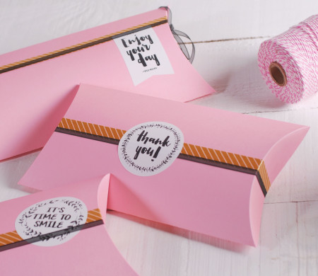 Boîte Romantique Décorée avec Message
