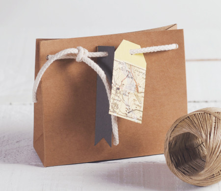 Petit Sac à Cadeaux avec Décoration