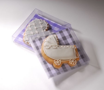 Boîte à biscuits en plastique
