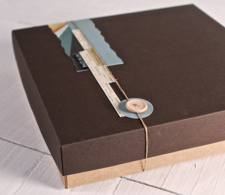 Boîte Personnalisée pour Albums Photos