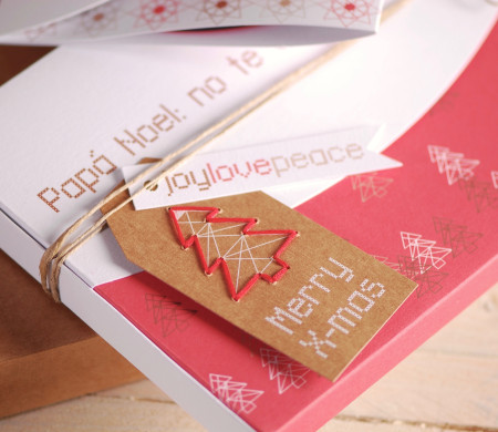 Boîte pour Photos avec Motifs de Noël Boîte pour Photos avec Motifs de Noël