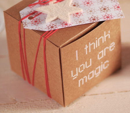 Boîte-cadeaux personnalisée