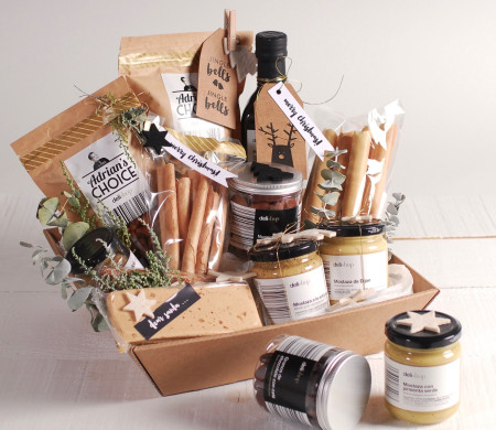 Plateau-panier de Noël