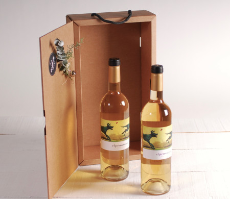 Boîte de Noël pour Offrir des Bouteilles