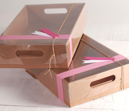 Plateau en carton à offrir