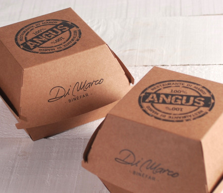 Boîte Personnalisée pour Hamburgers