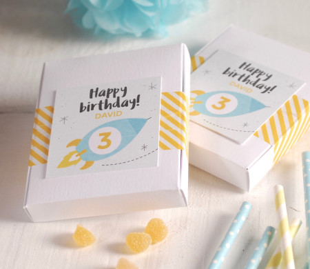 Boîte d'anniversaire