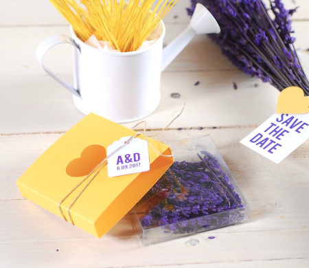 Petite Boîte pour les Cadeaux de Mariage. Avec Beaucoup d'Amour ! 
