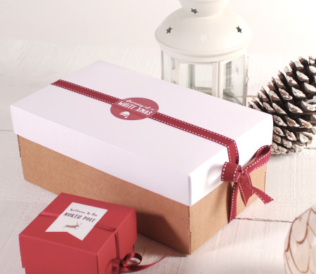 Petite boîte pour Noël White Xmas