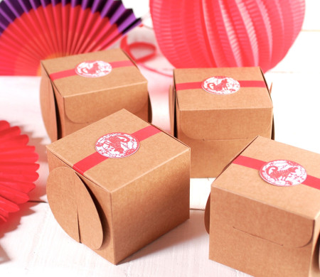 Boîte pour des cadeaux, style oriental